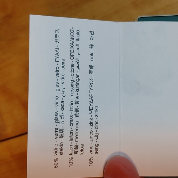 NEW in Box ZARA Glass Art Deco Earrings - Picture 8 of 8